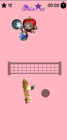 Cat Tennis Champion - Screenshot 2