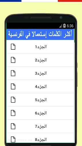 تعلم الفرنسية وأشهر الكلمات المستعملة بسرعة