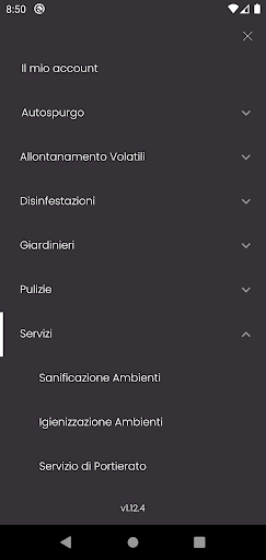 Roma Servizi Screen 2
