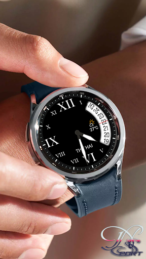 Android application N-SPORT653 Analog Classic Face screenshort