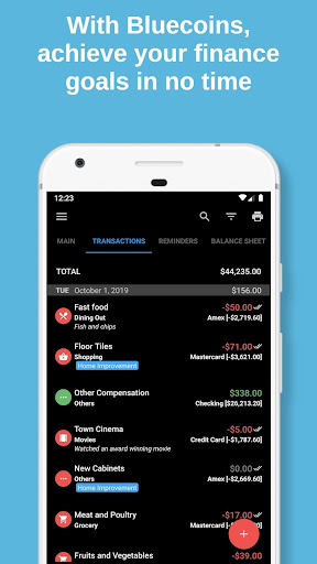 Bluecoins Finance: Budget, Money & Expense Manager poster-1