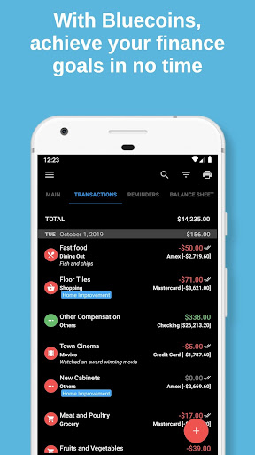 Bluecoins Finance: Budget, Money & Expense Manager