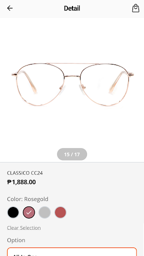 OJO Eyewear Screen 3