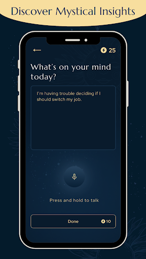 MirAi Tarot Card Reading Screen 2