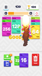 Solitaire :2048 Cards
