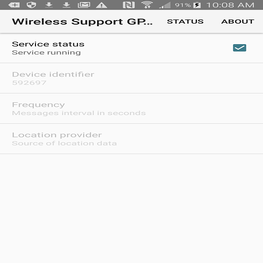 WIRELESS SUPPORT GPS TRACKER Screen 2