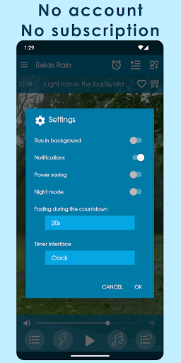 Relax Rain: sleep sounds - Lifestyle - apps