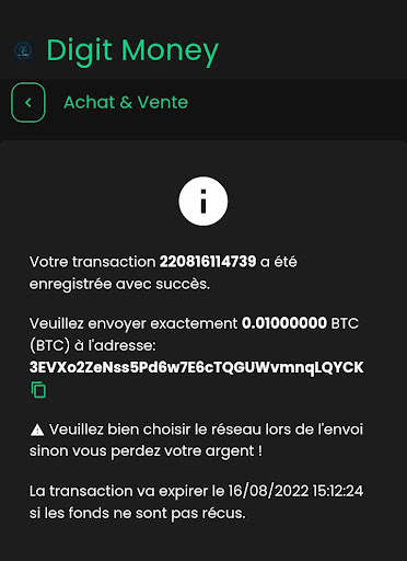 Digit Money Screen 3
