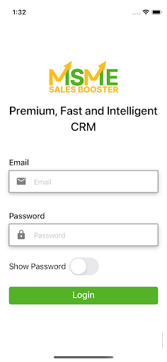 Android application MSME Sales Booster screenshort