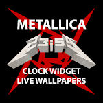 Cover Image of Download Metallica Clock Widget And Themes 2.9 APK