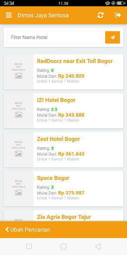 Android application Dimas Jaya Sentosa screenshort