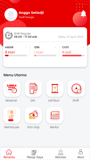 Hadirku Screen 3