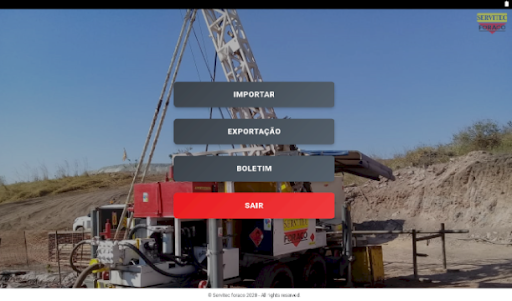 Android application Boletim Digital screenshort