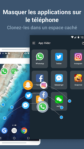 Aperçu de l'application