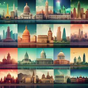 Magic 5 Cities Wallpaper