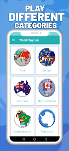 World Flags Quiz Puzzle Game