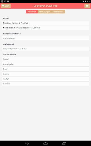 MARDI Direktori Usahawan