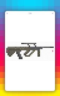 How to draw pixel weapons. Step by step lessons 1.2.5 APK screenshots 15