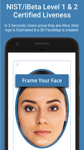 Android application FaceTec Demo screenshort