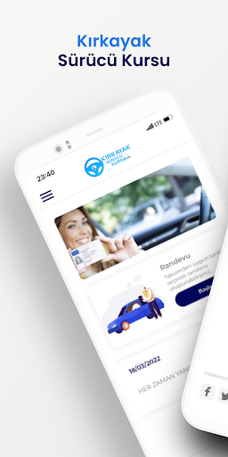 Android application Kırkayak Sürücü Kursu screenshort