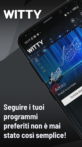 Android application WittyTv screenshort