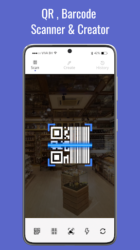 QR Code Scanner Barcode Scan Screen 3