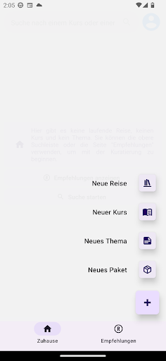 Android application eDoer - Content Curation screenshort