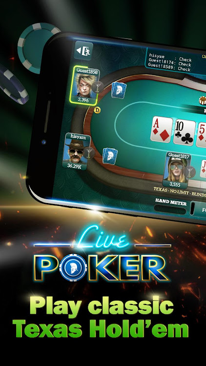 Live Poker Tables–Texas holdem - 5.7.1 - (Android)