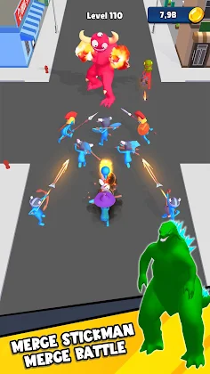 Merge Master Stick 100 Doors - Screenshot 1