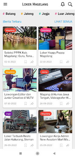 Loker Magelang Screen 3