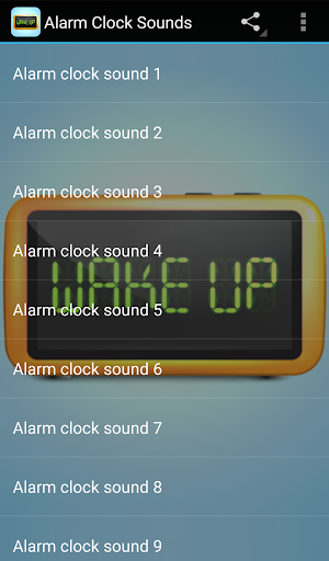 Alarm Clock Sounds Screen 3