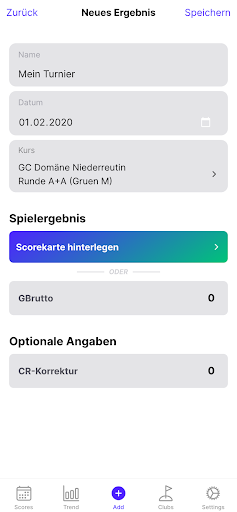 NextScore: Die smarte Golf-App Screen 3