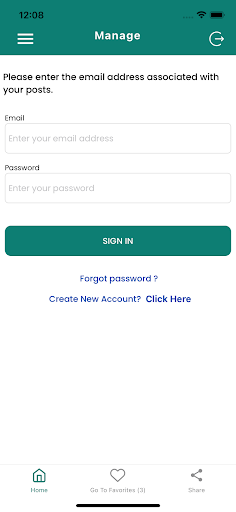 Android application FetanX screenshort