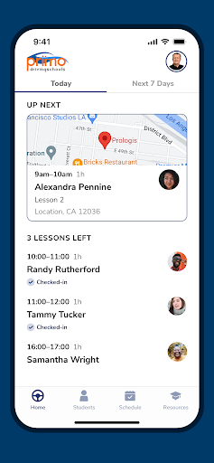 Android application Primo Instructor screenshort