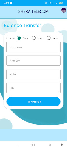 SHERA TELECOM Screen 3