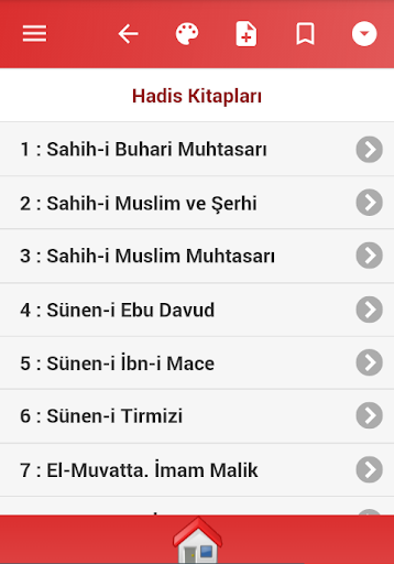 Kuran-i Kerim, Hadis Kitapları Screen 2