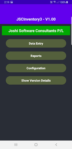 Android application JSCInventory App for Android screenshort