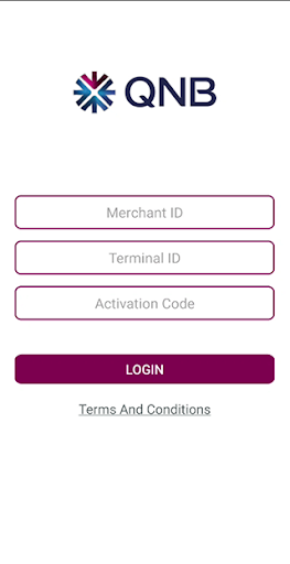 QNB myPOS Screen 2
