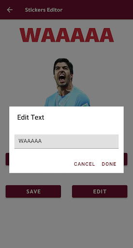 Football Stickers WASticker Screen 2