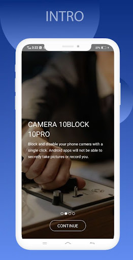 Android application Camera Blocker screenshort