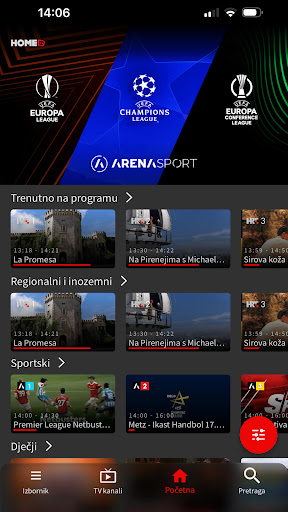 HOME.TV TO GO Screen 2