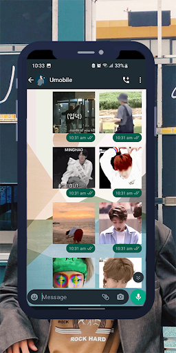 The8 SVT Animated WASticker Screen 2
