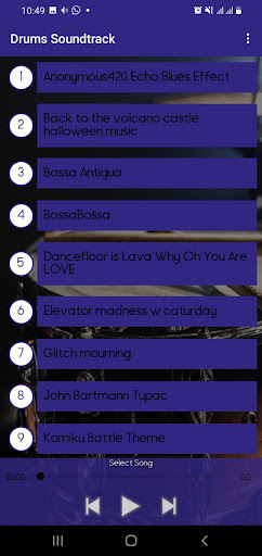 Drums Soundtrack Screen 3