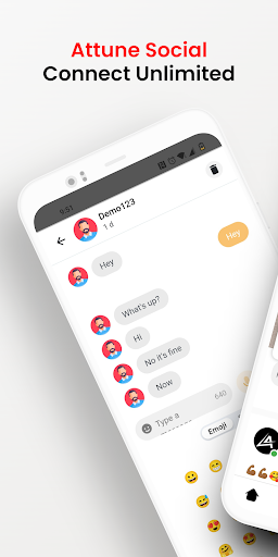 Android application Attune One screenshort