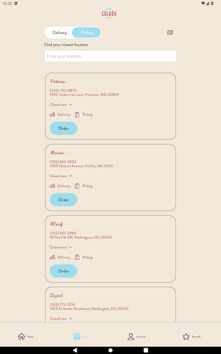 Colada Shop Screen 2