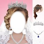 Cover Image of Tải xuống Các kiểu tóc cưới trên ảnh  APK
