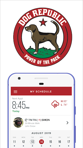 Android application Dog Republic screenshort