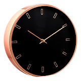 Rose Gold Clock Widget icon