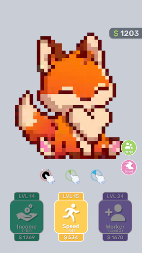 Android application Color Workers screenshort