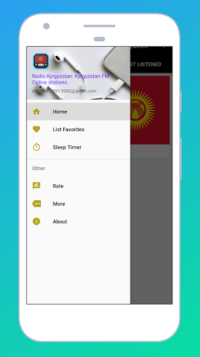 Android application Radio Kyrgyzstan: Radio Online screenshort